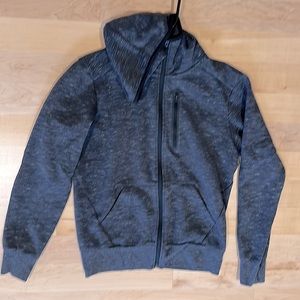 Gray Women”s Cotton Hooded Sweatshirt Uniqlo